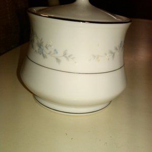 FORGET ME NOT    VINTAGE  SUGAR BOWL